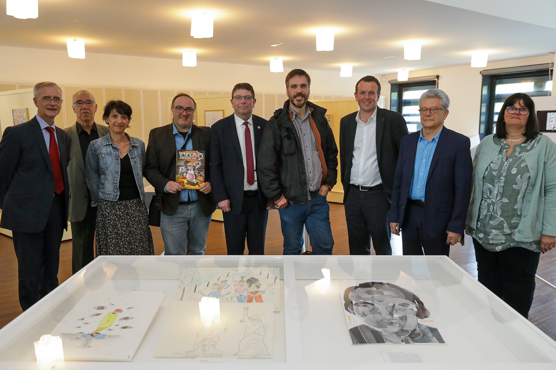Inauguration de l’exposition aux Archives Départementales